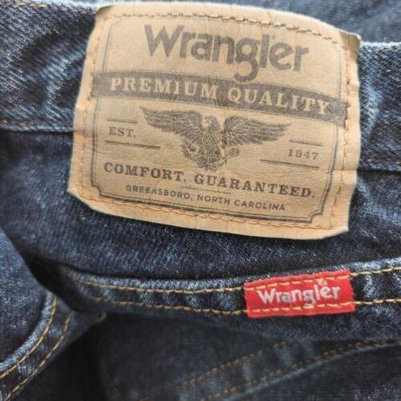 Men’s Wrangler Five Star Regular Fit Jeans Size 29x30 | 100% Cotton Denim - Picture 9 of 9
